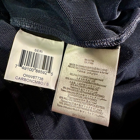 BCBGMaxAzria ‘Seri’ Bodycon Sequin Embellished Mini Dress in “Carbon Combo” Sz S - Picture 10 of 16